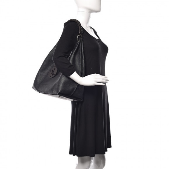 *SOLD* Louis Vuitton Mahina Carmel Hobo - Picture 3 of 8